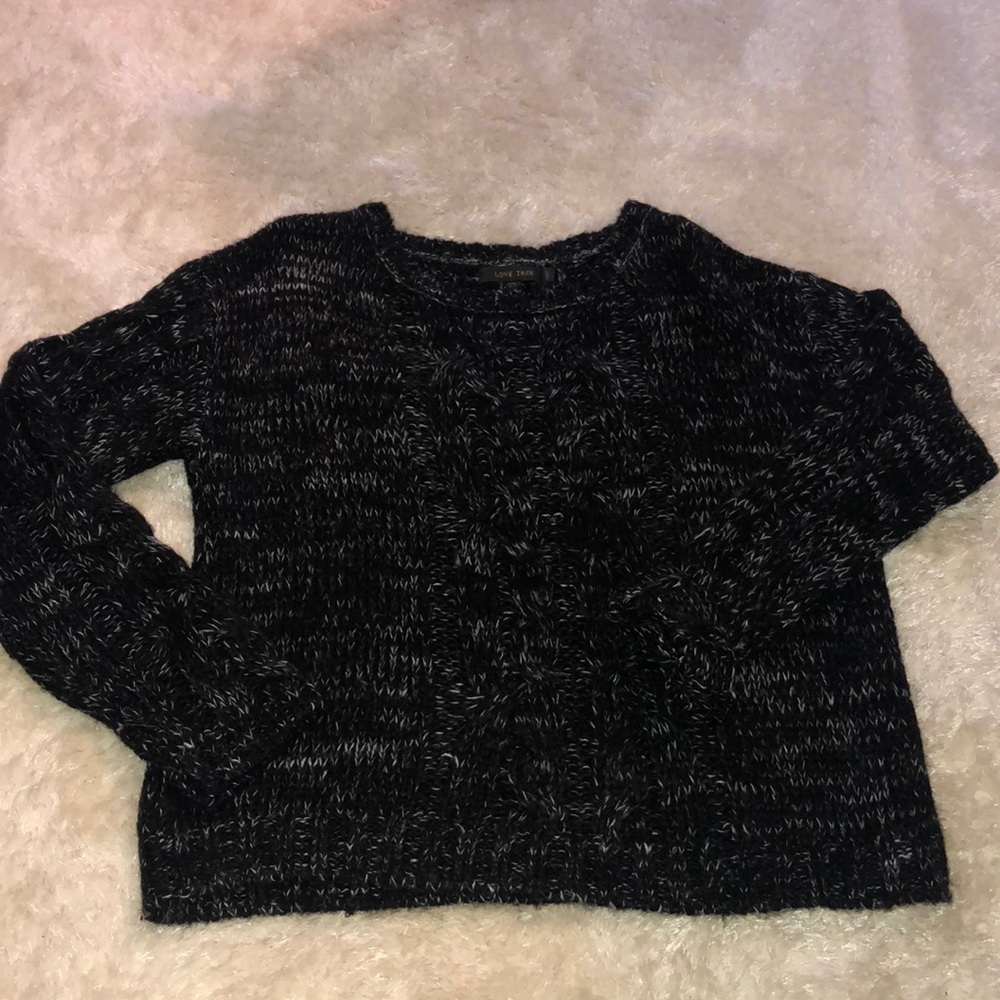 Black & White Sweater